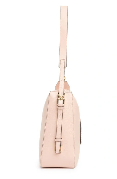 Shop Valentino By Mario Valentino Audrey Rock Studded Leather Tote Bag In Nude