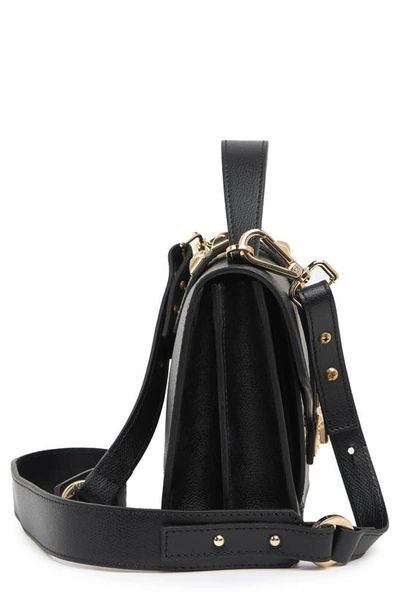 Shop Valentino By Mario Valentino Adrienne Top Handle Bag In Black