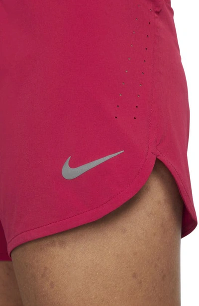 Shop Nike Eclipse Running Shorts In Mystic Hibiscus