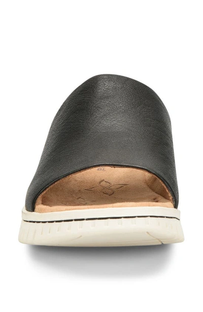 Shop Söfft Carmilla Slide Sandal In Black Leather