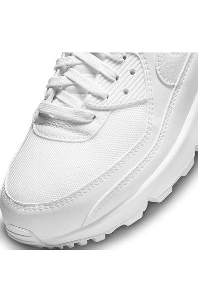 Shop Nike Air Max 90 Sneaker In White/ White-white