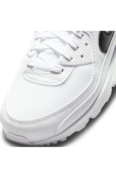 Shop Nike Air Max 90 Sneaker In White/ Black-white