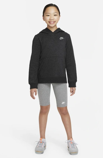 Shop Nike Sportswear Bk Fleece Hoodie In Black/ White