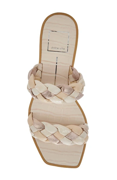 Shop Dolce Vita Indy Sandal In Ivory Multi Stella