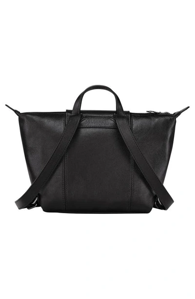 Shop Longchamp Top Handle Backpack In Black
