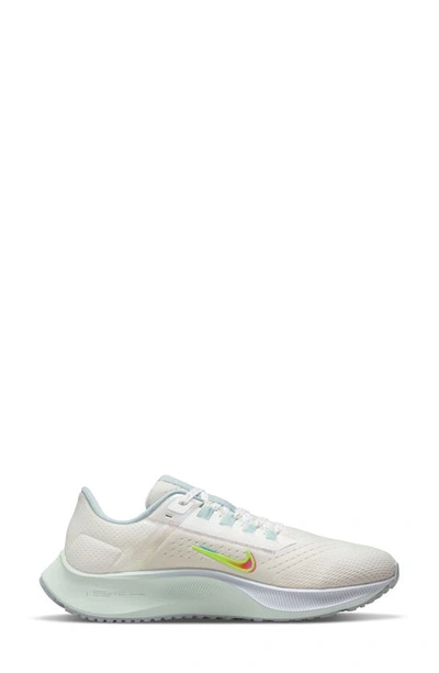 Shop Nike Air Zoom Pegasus 38 Running Shoe In White/ Volt/ Black/ Aura