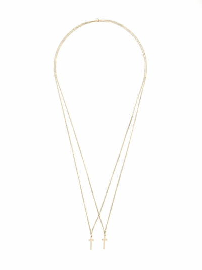 Shop Dsquared2 Men's Gold Metal Necklace