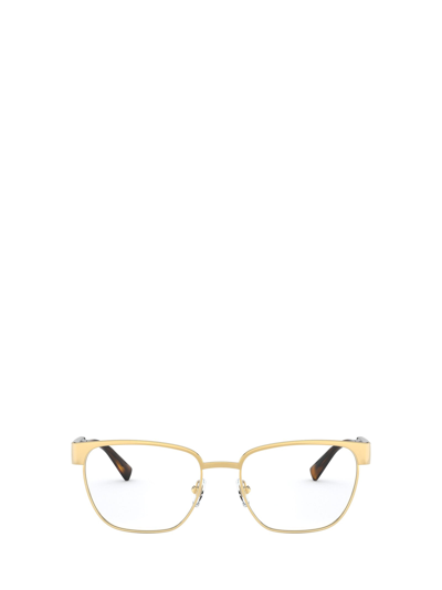 Shop Versace Ve1264 Gold Glasses