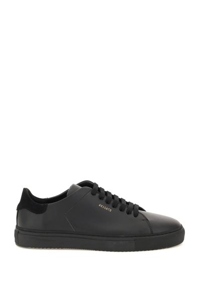 Shop Axel Arigato Clean 90 Leather Sneakers In Black (black)