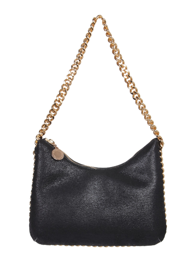 Shop Stella Mccartney Mini Falabella Shoulder Bag In Nero