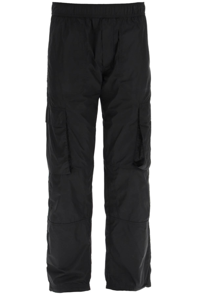 Shop 44 Label Group Derange Cargo Trousers In Black