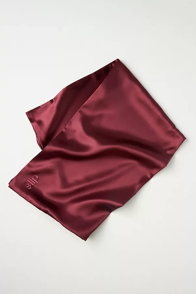 Shop Slip Silk King Pillowcase In Purple