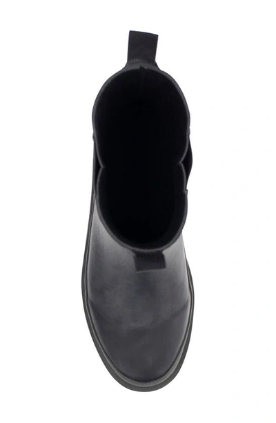 Shop Chooka Damascus Waterproof Chelsea Boot In Black/sage