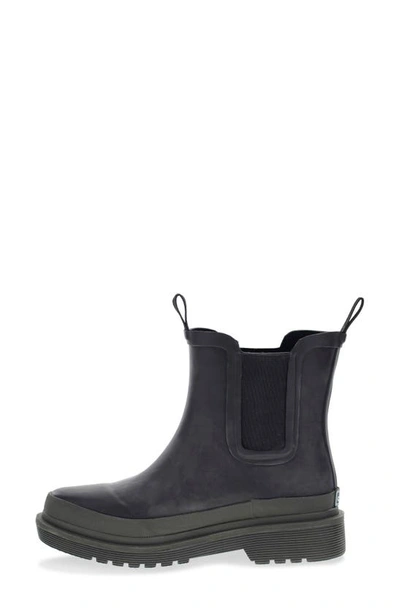 Shop Chooka Damascus Waterproof Chelsea Boot In Black/sage