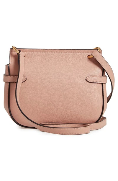 Shop Mulberry Small Amberley Leather Crossbody Bag In Rosewater