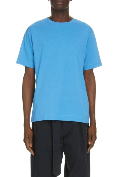 Shop Dries Van Noten Hertz Cotton T-shirt In Blue