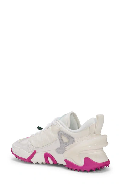 Shop Off-white Odsy-2000 Sneaker In White/ Fuschia