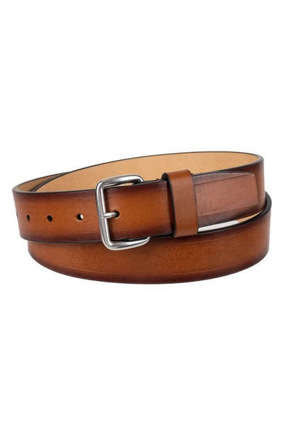 Shop Cole Haan Wakefield Leather Belt In British Tan