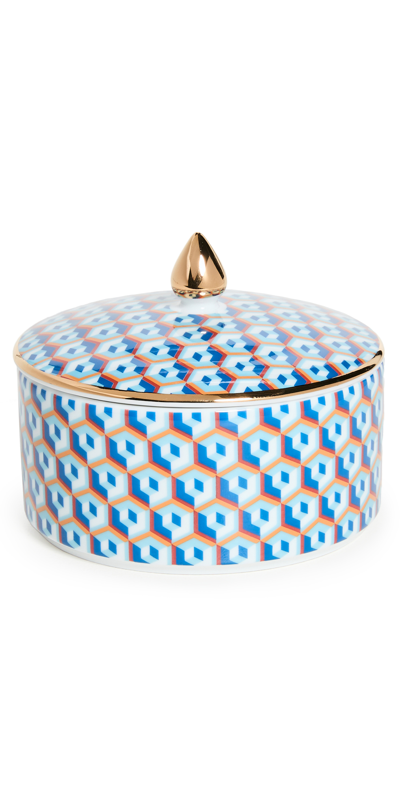 Shop La Doublej Goodie Jar In Cubi Blu