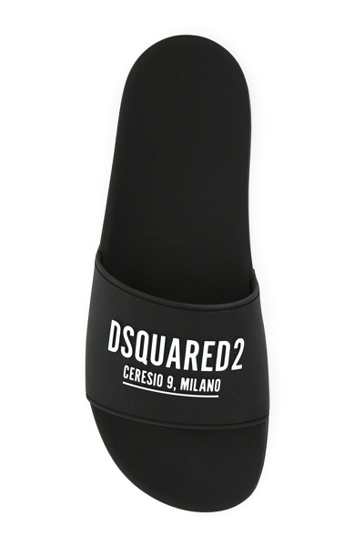 Dsquared2 Branding Dsquared Slider In Black | ModeSens