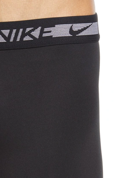 Shop Nike Dri-fit Flex 3-pack Performance Boxer Briefs In Black