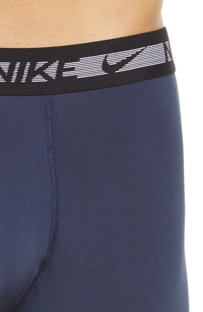 Shop Nike Dri-fit Flex 3-pack Performance Boxer Briefs In Cargo Khaki/ Obsidian/ Black