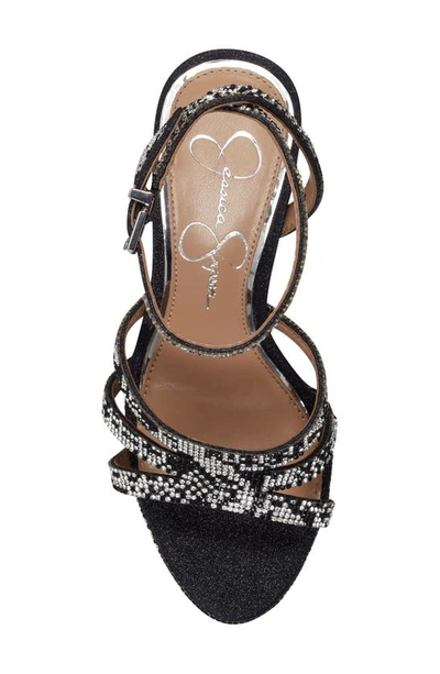 Shop Jessica Simpson Balina Platform Sandal In Black Multi