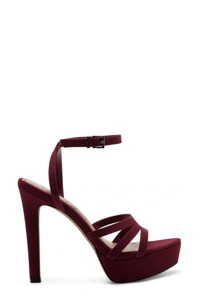 Jessica Simpson Balina Platform Sandal In Berrilicious