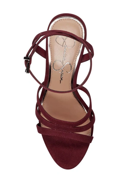 Jessica Simpson Balina Platform Sandal In Berrilicious