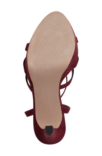 Jessica Simpson Balina Platform Sandal In Berrilicious