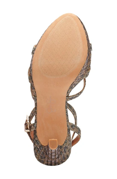 Shop Jessica Simpson Balina Platform Sandal In Gold Multi