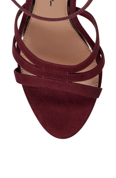 Jessica Simpson Balina Platform Sandal In Berrilicious