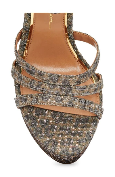 Shop Jessica Simpson Balina Platform Sandal In Gold Multi