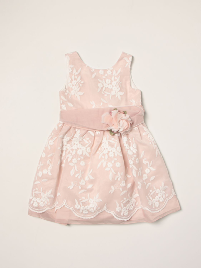 Shop Abel & Lula Organza Dress In Pink