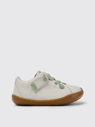 Camper Peu  Shoes In Calfskin In White