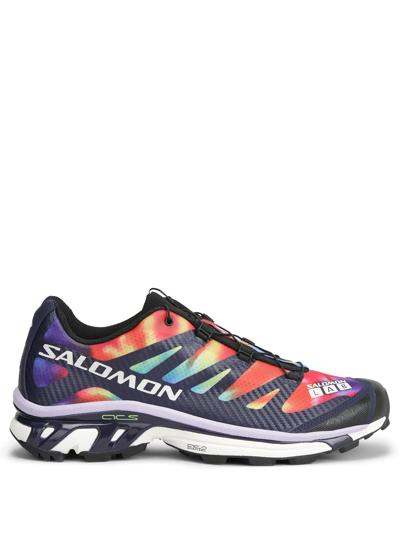 Shop Salomon Xt-4 Advanced Low-top Sneakers In Blue