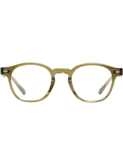 Shop Gentle Monster Eddy A Kc1 Square Glasses In Green