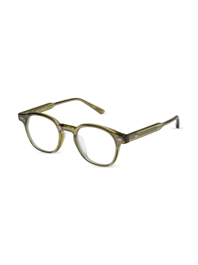 Gentle Monster Eddy A Kc1 Square Glasses In Green