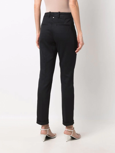Lorena Antoniazzi Mid-rise Tailored Trousers In Black