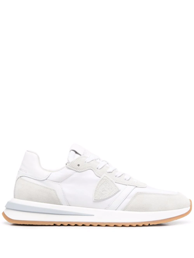 Shop Philippe Model Paris Paris Low-top Sneakers In White