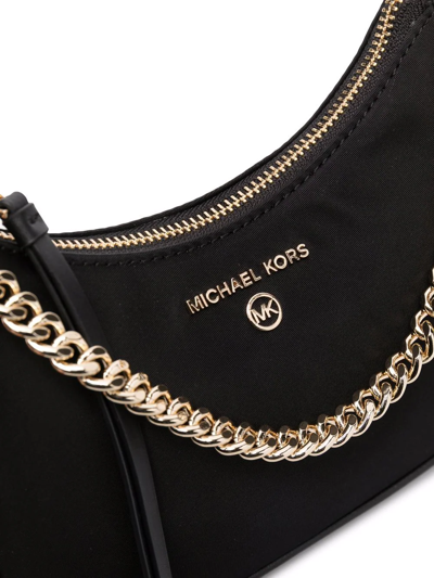 Shop Michael Michael Kors Jet Set Tote Bag In Black