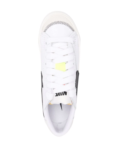 Shop Nike Blazer Low '77 Jumbo Sneakers In White