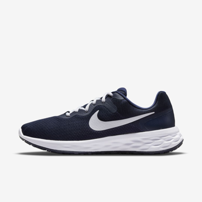 Shop Nike Men's Revolution 6 Road Running Shoes In Blue