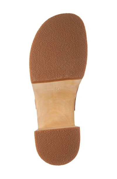 Shop Swedish Hasbeens Dagny Clog In Nature Leather