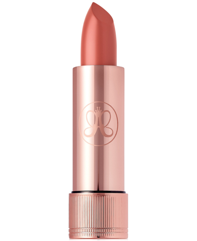 Shop Anastasia Beverly Hills Matte & Satin Velvet Lipstick In Peach Amber