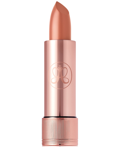 Shop Anastasia Beverly Hills Matte & Satin Velvet Lipstick In Warm Peach