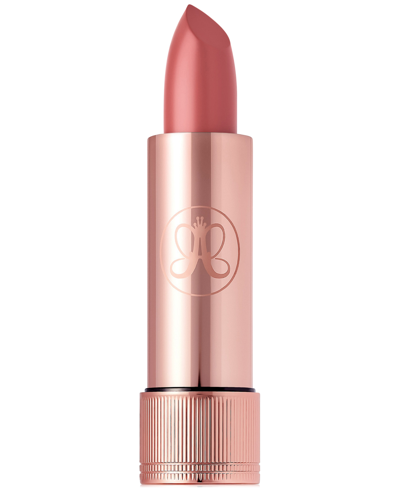 Shop Anastasia Beverly Hills Matte & Satin Velvet Lipstick In Dusty Rose