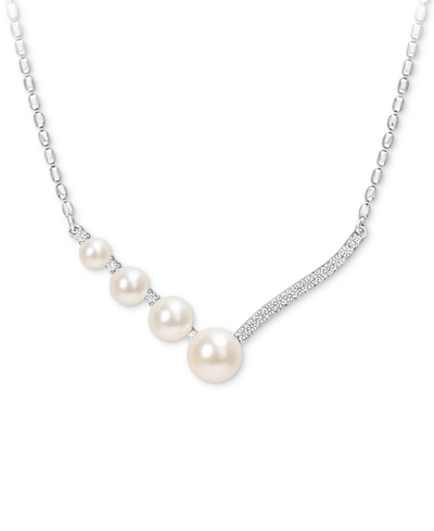 Macy's Cultured Freshwater Pearl (4 In Silver