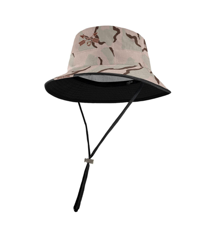 Shop Nike Men's  Camo Army Black Knights Rivalry Bucket Hat