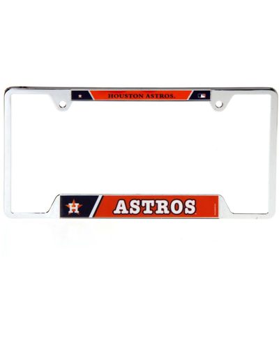 Wincraft Multi Houston Astros Metal License Plate Frame In Multi